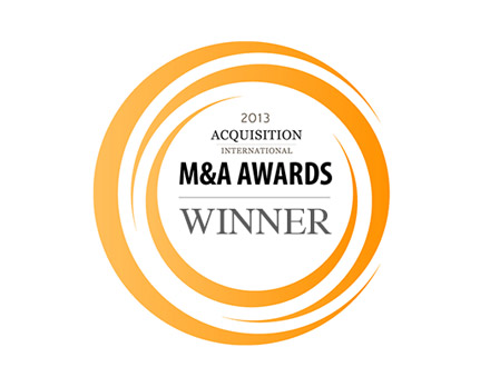 acquisition International 2013 Winner