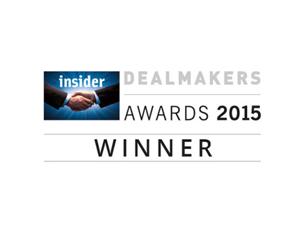 Dealmaker Award Winner 2015