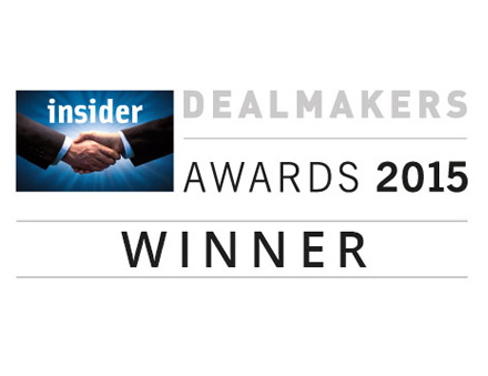 Dealmakers Awards Winner 2015